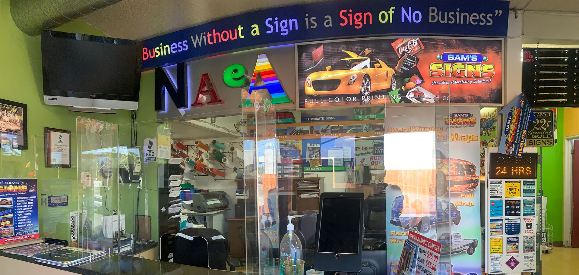 cvd_business Sam's Signs